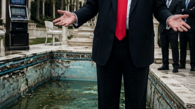 Trump Dismisses Blame for Reflecting Pool's Deteriorating Condition