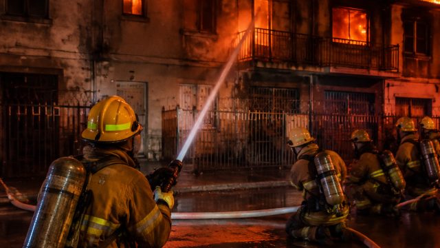 Firefighters Struggle to Control Prolonged Blaze in Boyle Heights