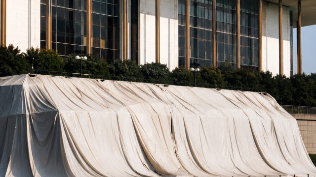 Unveiling the Kennedy Center: What's Hidden Behind the Tarp?