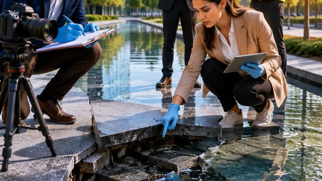 Unexpected Claims Arise Over Reflecting Pool Damage: A Deep Dive