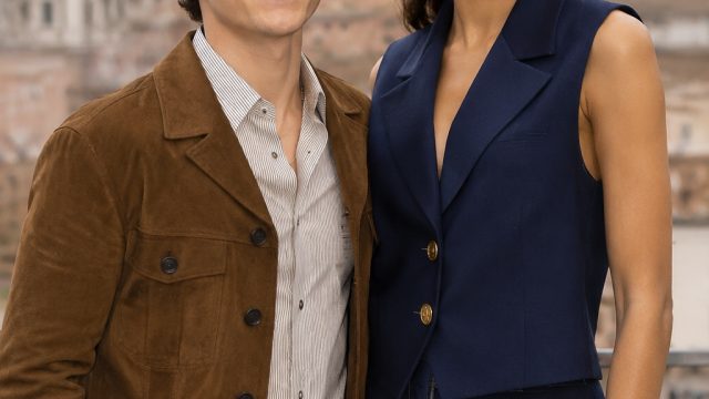 Tom Holland and Zendaya Shine at Spider-Man Photo Call in Rome