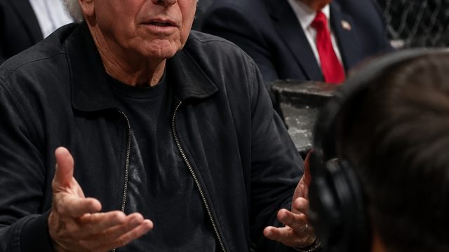 Larry David Critiques Trump's UFC Appearance Amid Rising Concerns