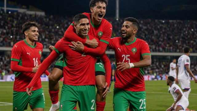 Morocco Secures Knockout Stage Spot with Dramatic Win Over Haiti